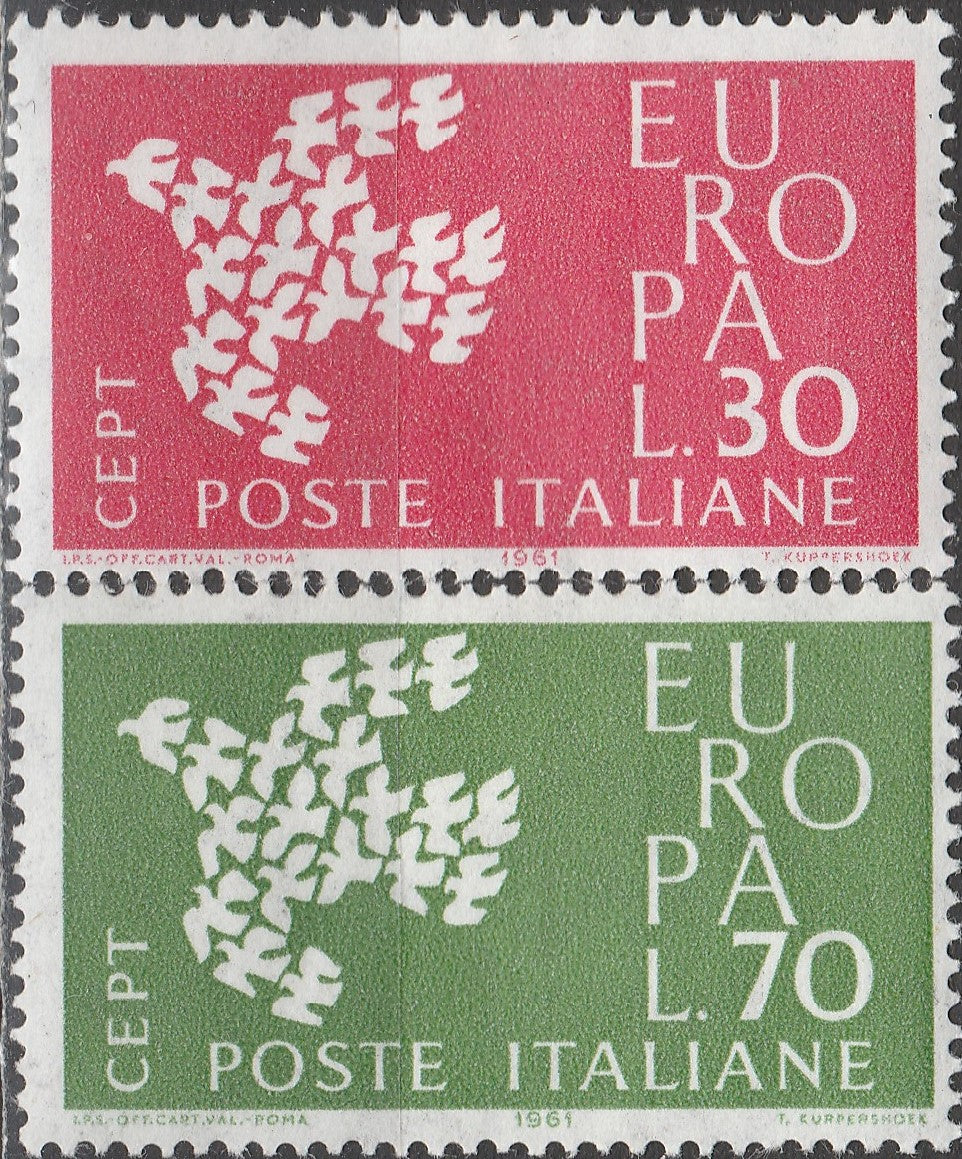 Italia 1961 Europa CEPT MNH si U