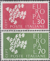 Italia 1961 Europa CEPT MNH si U