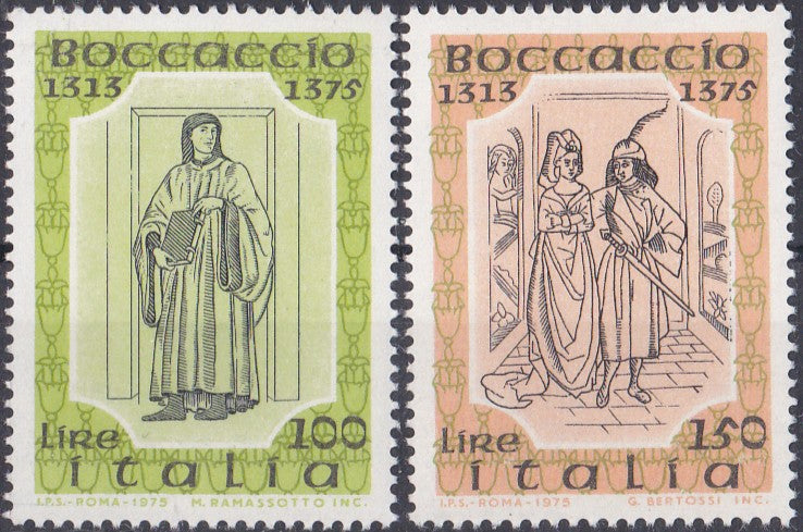 Timbru Italia 1975 Personalități