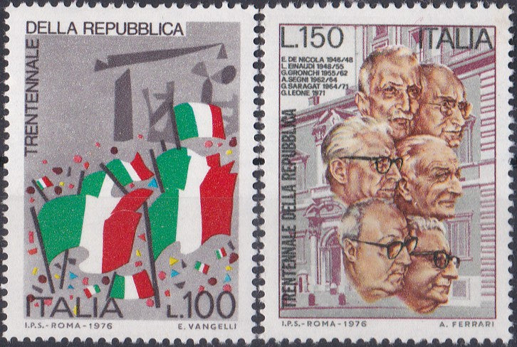 Timbru Italia 1976 Comemorative