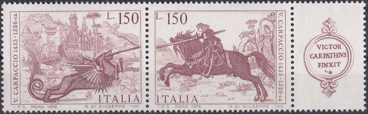 Timbru Italia 1976 Istorie