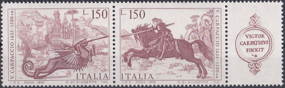 Timbru Italia 1976 Istorie
