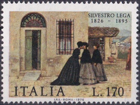 Timbru Italia 1976 Artă