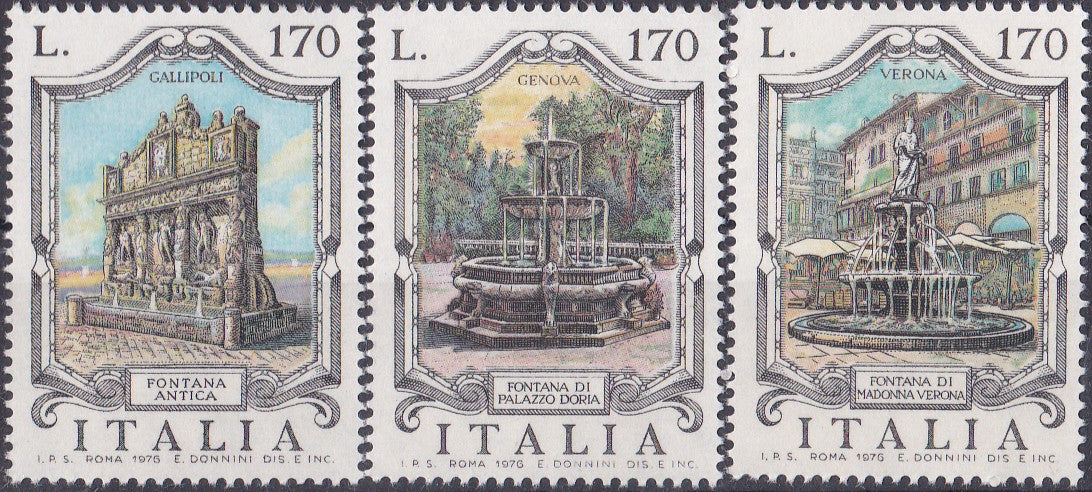 Timbru Italia 1976 Turism