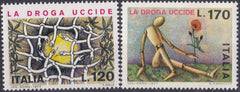 Timbru Italia 1977 Sănătate publică