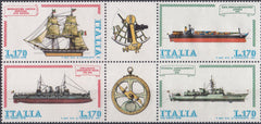 Timbru Italia 1978 Nave și marină