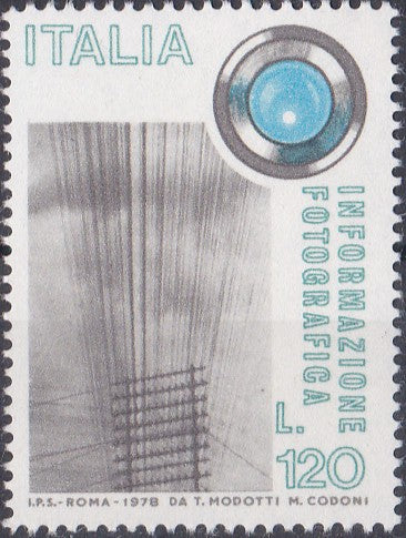 Timbru Italia 1978 Fotografie și media