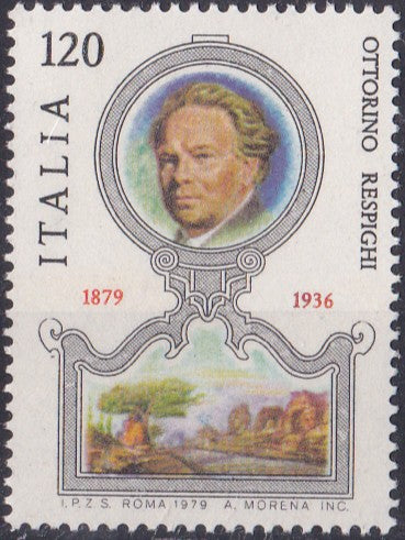 Timbru Italia 1979 Personalități