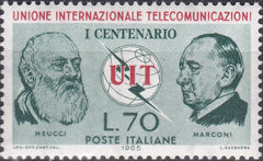Italia 1965 MNH istorie