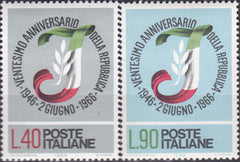 Italia 1966 MNH Istorie