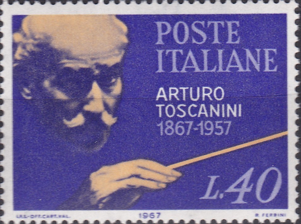 Italia 1967 MNH Muzica