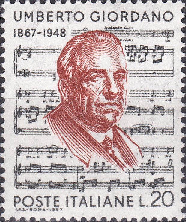Italia 1962 MNH Muzica