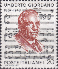 Italia 1962 MNH Muzica