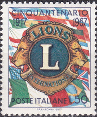 Italia 1967 MNH Lions