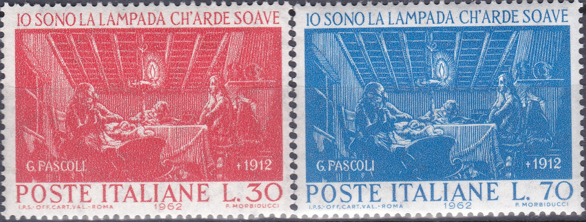 Timbre Italia 1962 MNH Istorie 3 lei