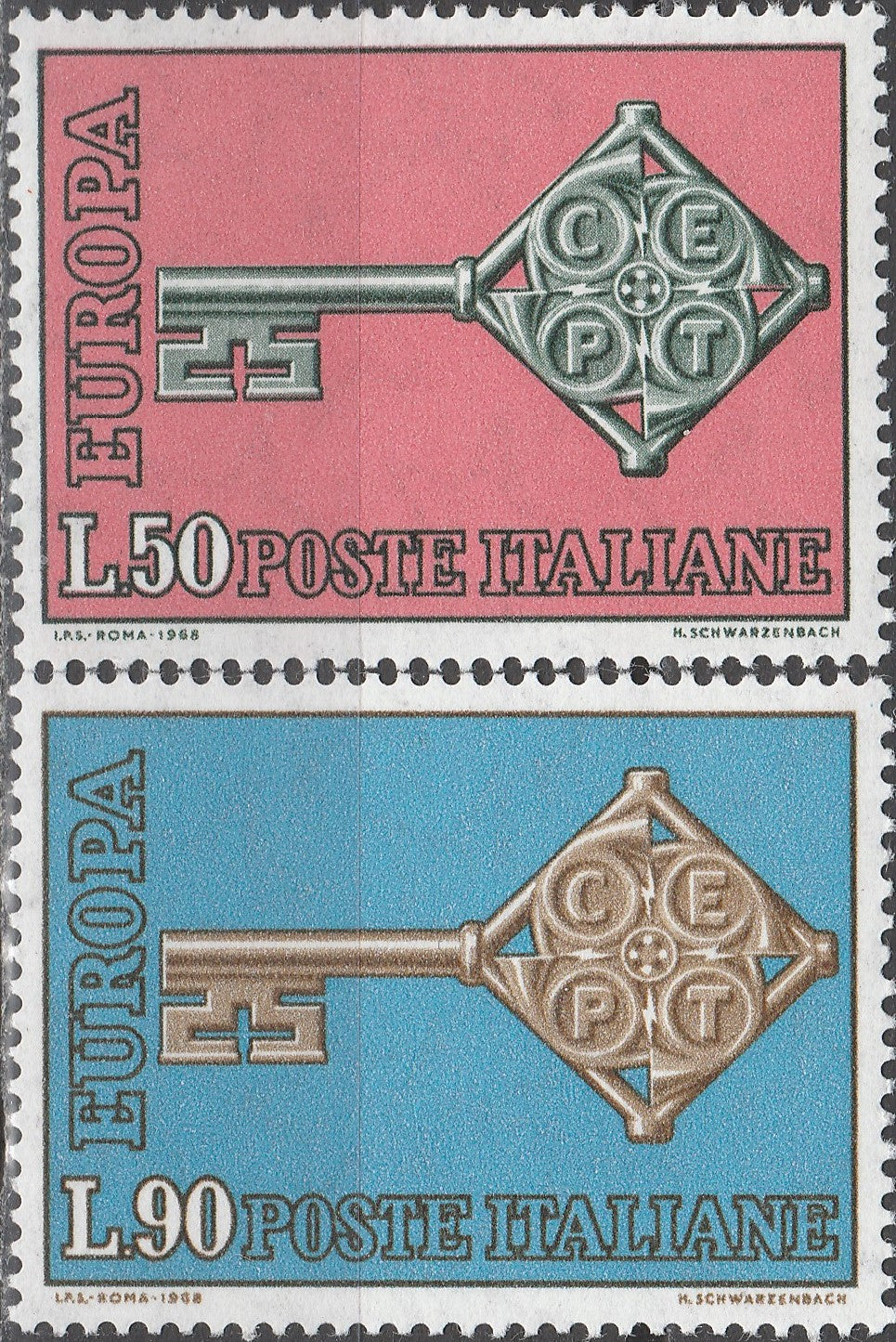 Italia 1968 MNH Europa CEPT