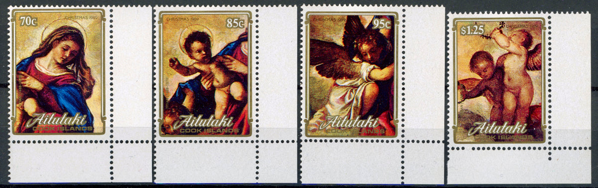 Timbru Aitutaki 1989 MNH - Arta