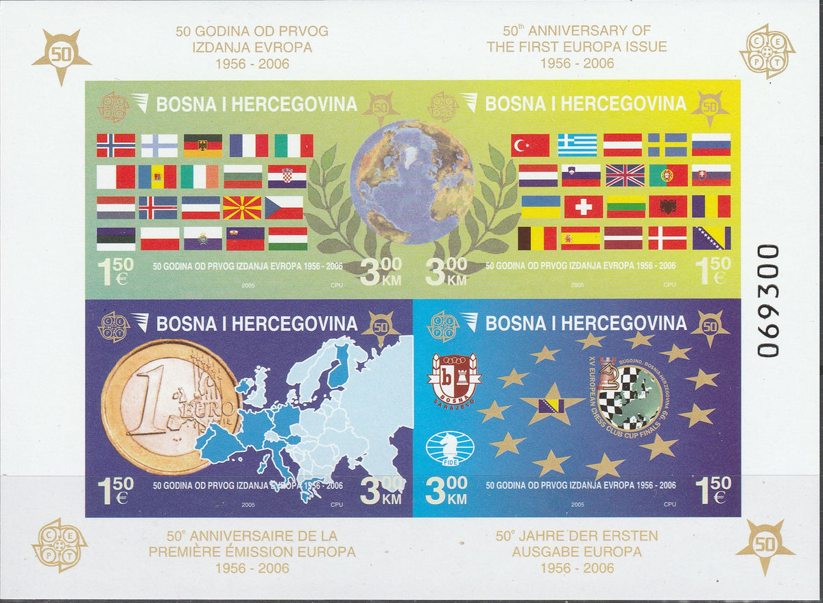 Timbru Bosnia si Hertegovina 2005 MNH - Europa CEPT
