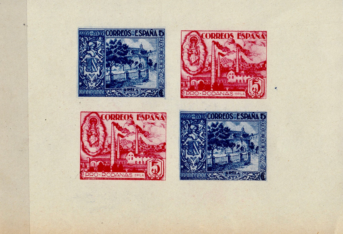 Timbru Spania (Razboiul Civil, cinderella) 1937 MNH - Istorie