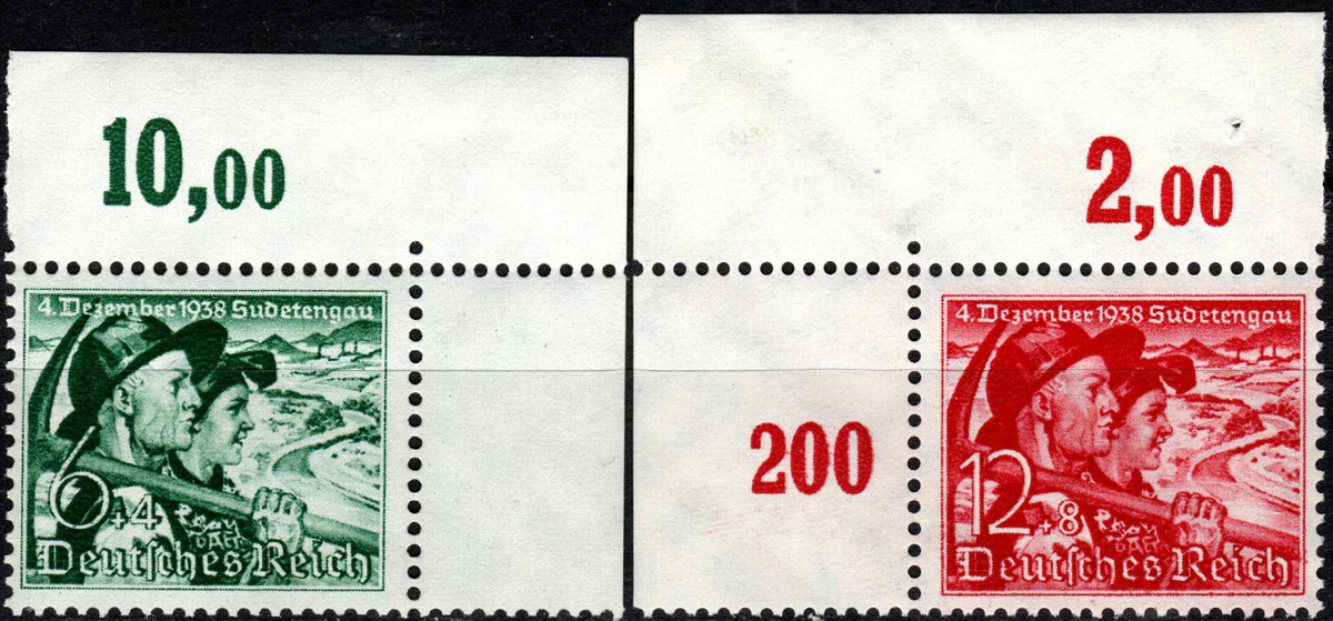 Timbru Imperiul German 1938 MNH - Istorie