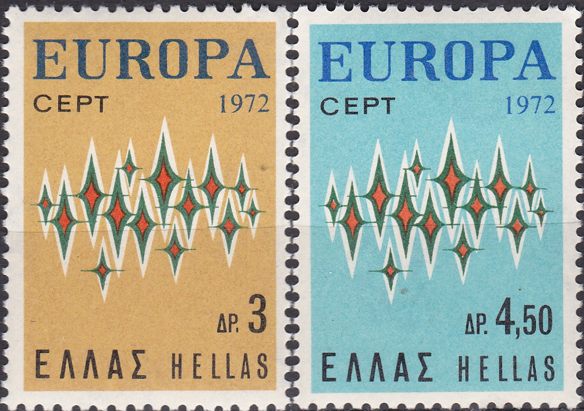 Timbre Grecia MNH 1972 Europa CEPT