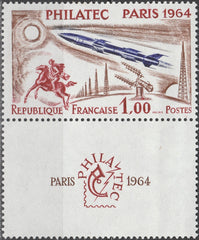 Timbru Franța 1964 MNH - Philatec Paris 1964 – Poștă și telecomunicații (SKU R1CLS8FRA36)