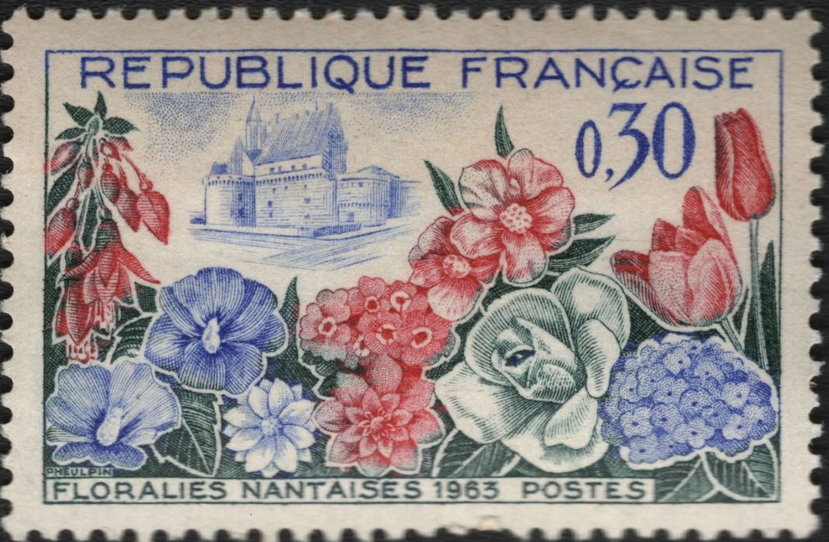 Timbru Franța 1963 MNH - Floralies nantaises (SKU R1CLS8FRA3)