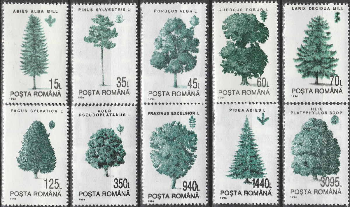 Timbru România Arbori – 1994 MNH (ROM15)