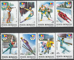 Timbru România Albertville '92, Jocurile Olimpice de iarnă – 1992 MNH (ROM17)