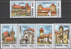 Timbru România Biserici fortificate din Transilvania – 2002 MNH (ROM1)
